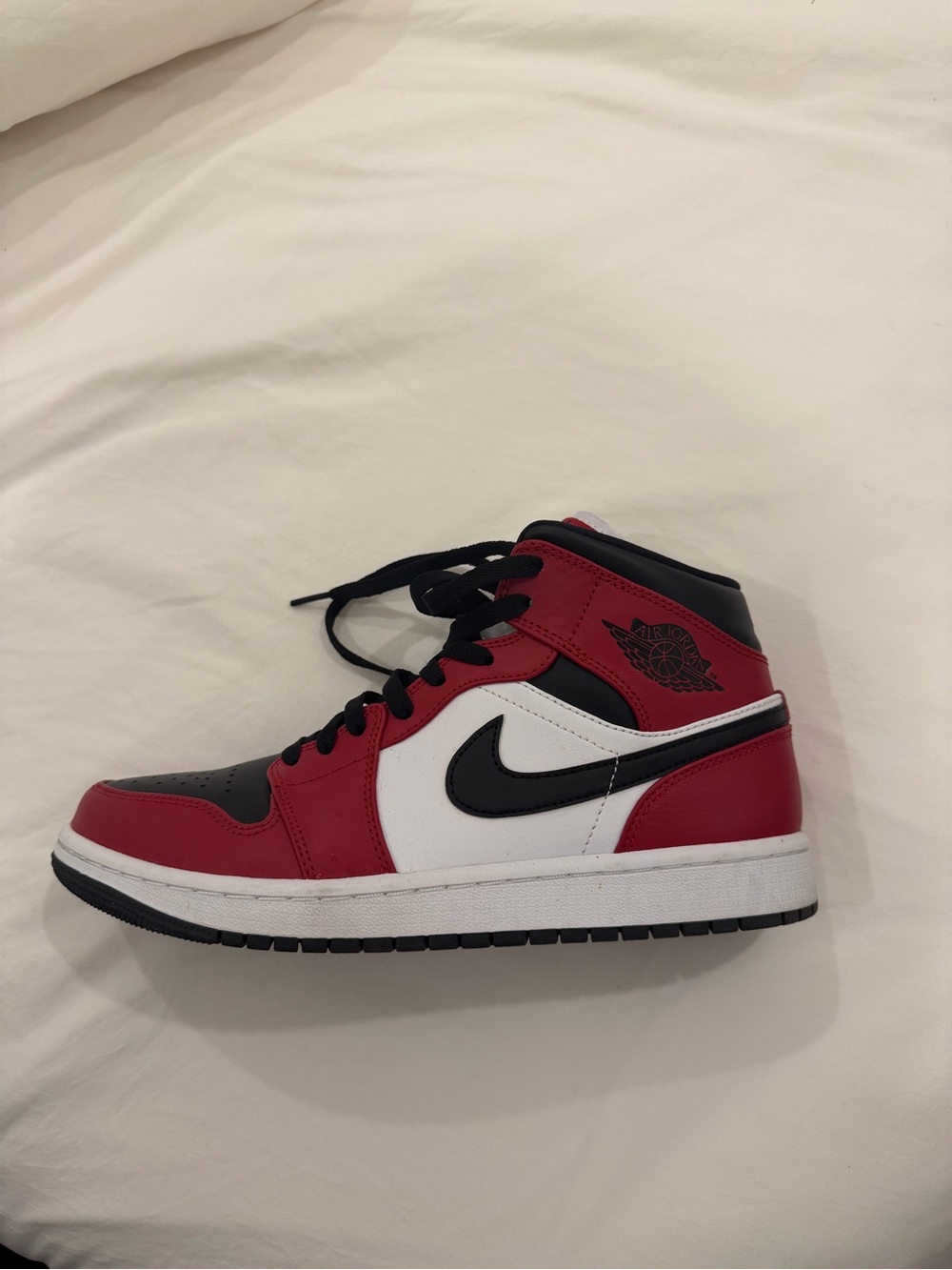 Nike Women's Red Black White High-Top Sneakers
